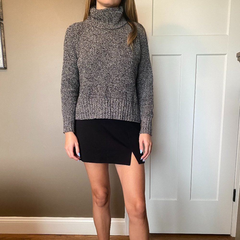 Madewell Turtleneck Sweater Open Back